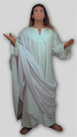 Pictured:  Jesus costume